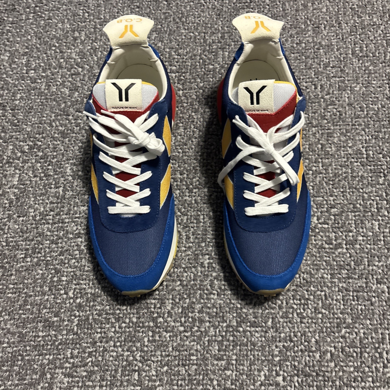 CULTURE OF BRAVE COB Men’s SIZE 10 Red/blue Purple/blue