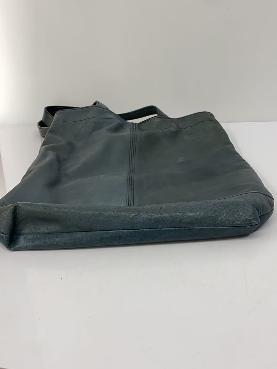 PORTER Tote Bag Leather GRN Solid