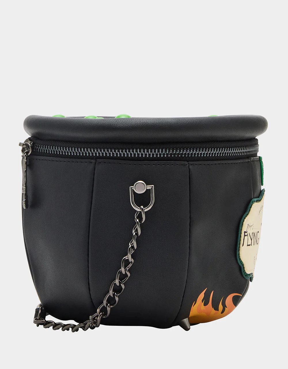 Betsey Johnson Kitsch Feelin Popular Black Witches Cauldron NWT