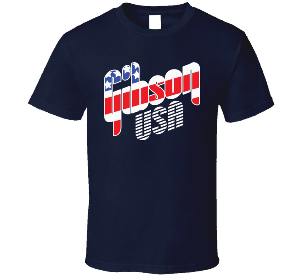 Gibson Usa Guitar Music T Shirt