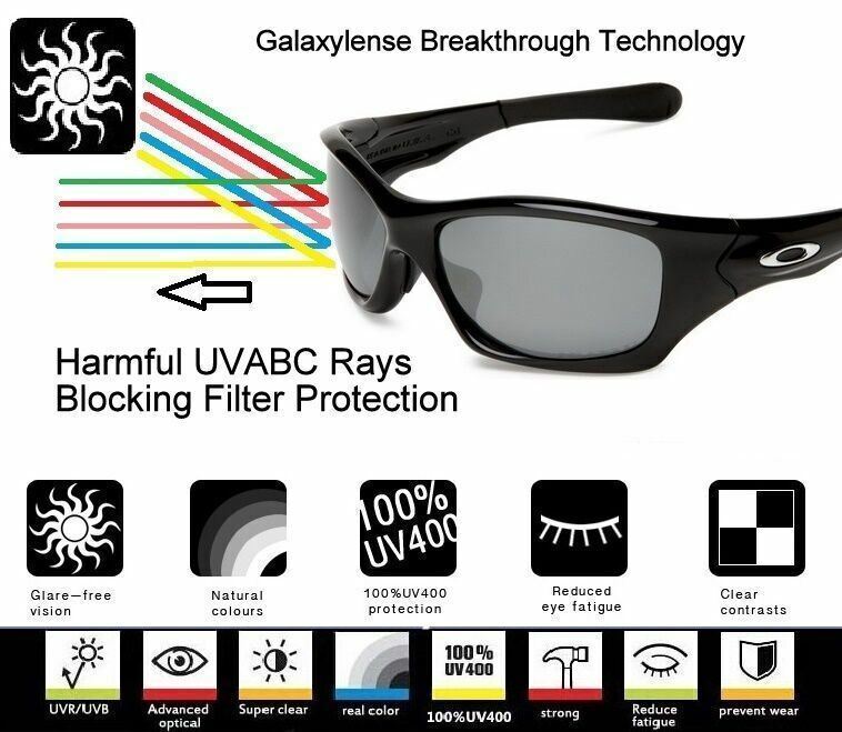Galaxy Replacement Lenses For Oakley Double Edge OO9380 Polarized Black