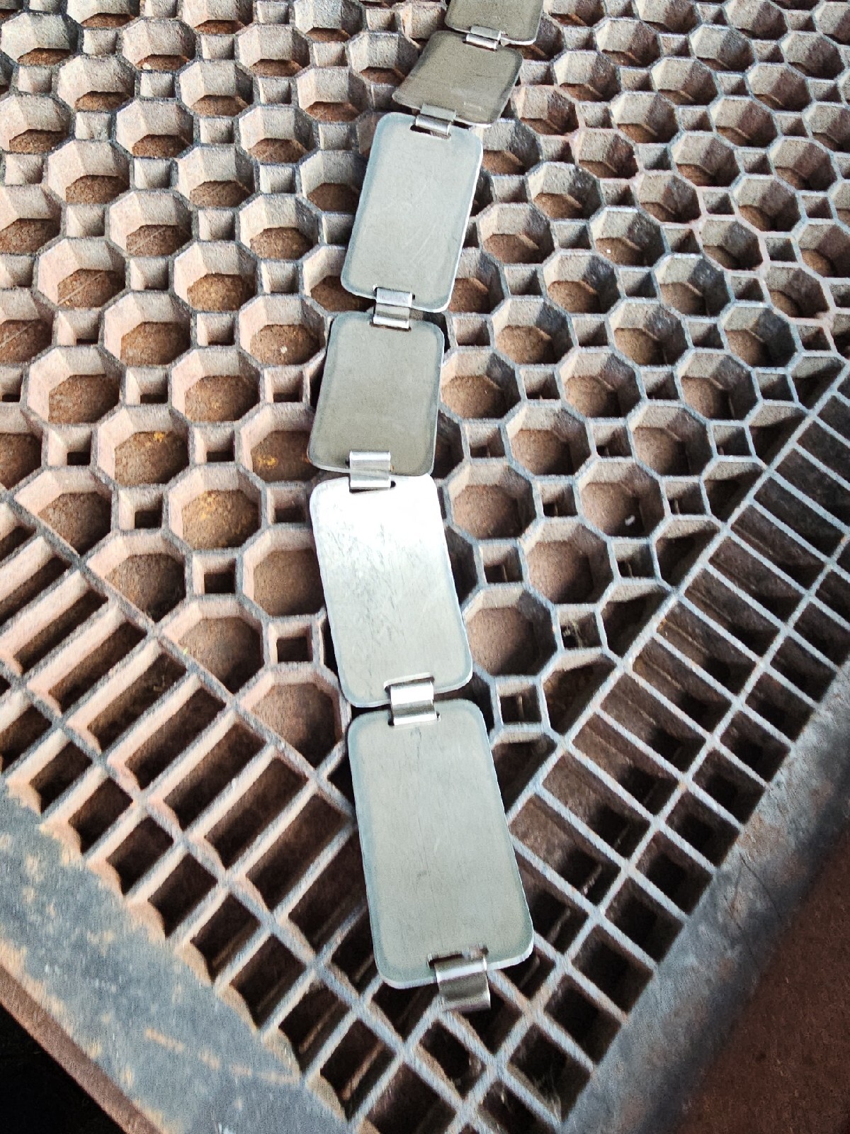 IRON CROSS MOTORCYCLE CHROME STAINLESS STEEL BELT BIKER HARLEY-DAVIDSON RIDER