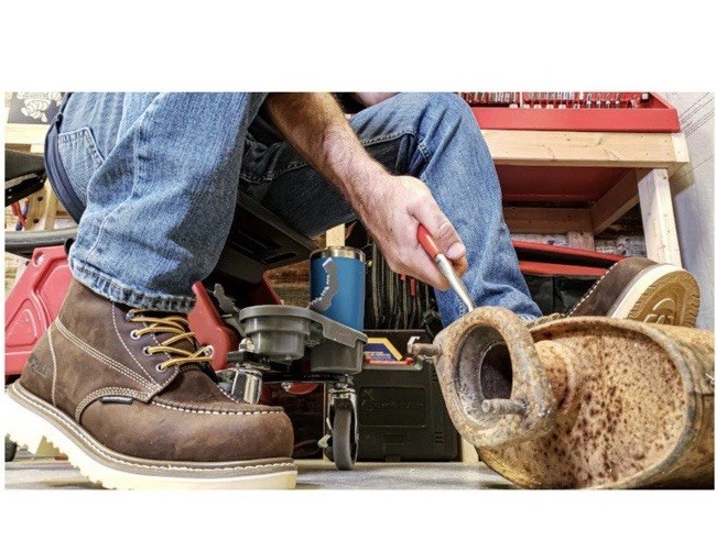 Iron Age Steel Toe Oil Resistant Work Boots Men Size 14