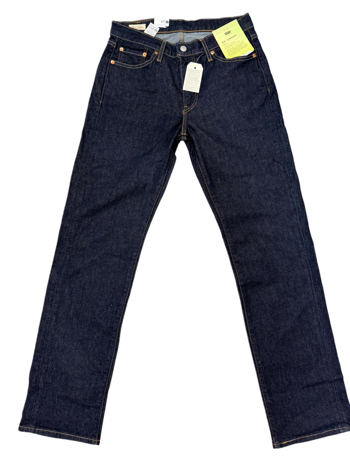 Levis 514 Premium Straight Fit Jeans Stretch Jeans Color Rinsed Blue 005141616