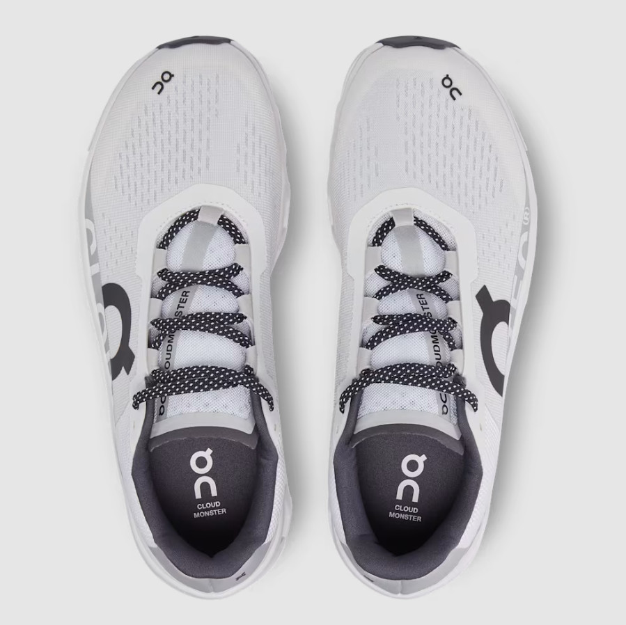 SALE! Auth On. Men’s Cloudmonster Running Shoes All White No Import Fee