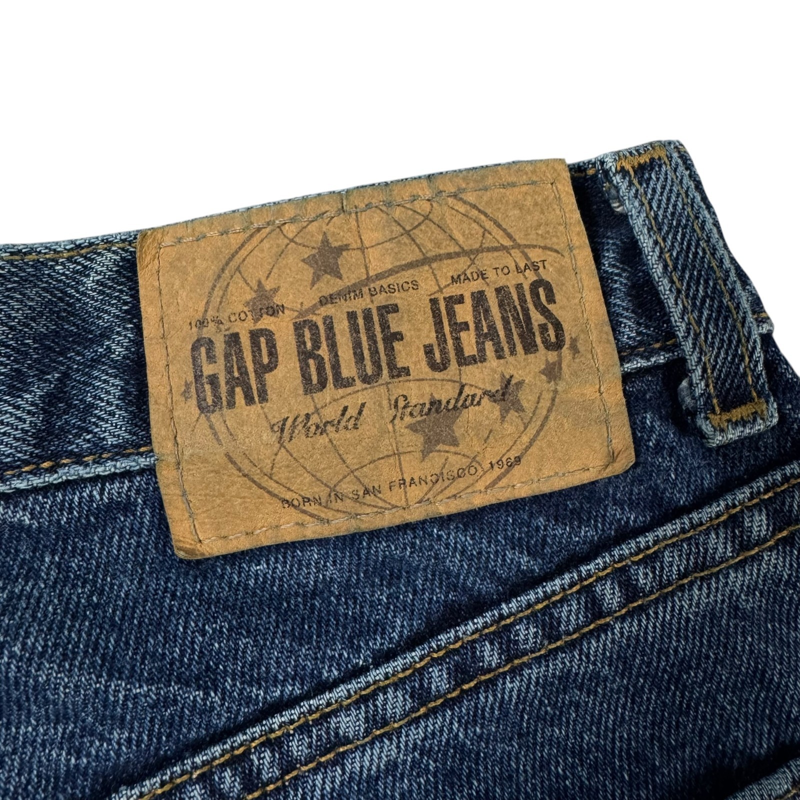 Vintage 90s Classic Fit Gap Blue Jeans No 3 Women Size 4 Regular High Rise USA