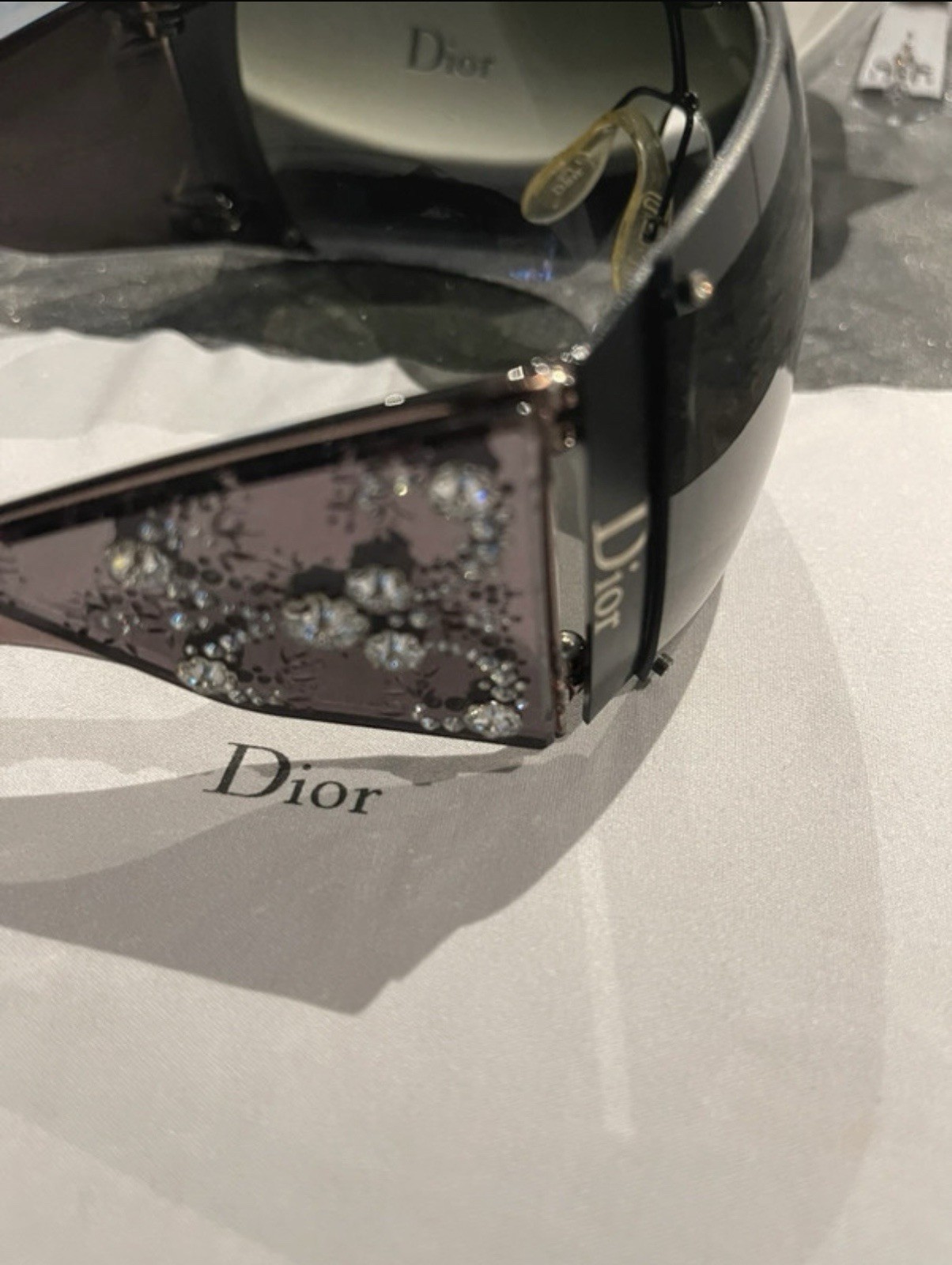 Limited edition “Grand Salon Crystal” sunglasses by Christian Dior