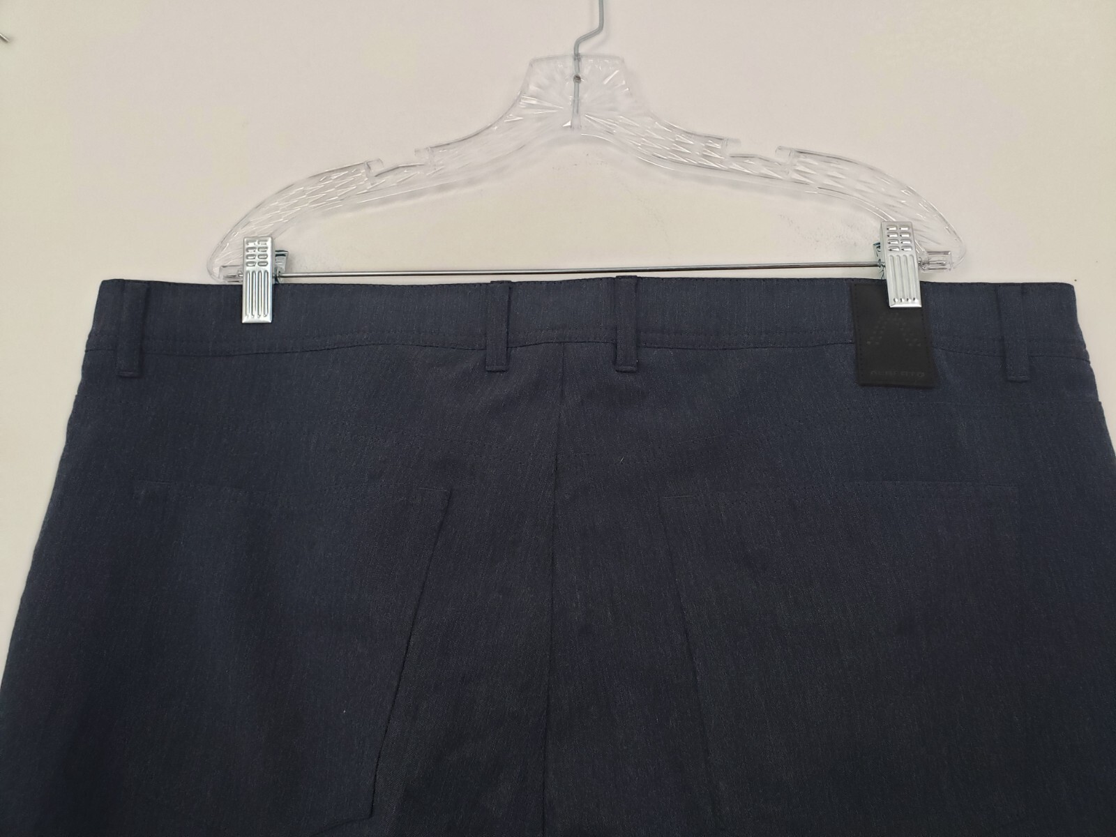 (Ju) Alberto Ceramica Men’s Pants Size 40″x29″ Modern Fit Heather Blue Poland