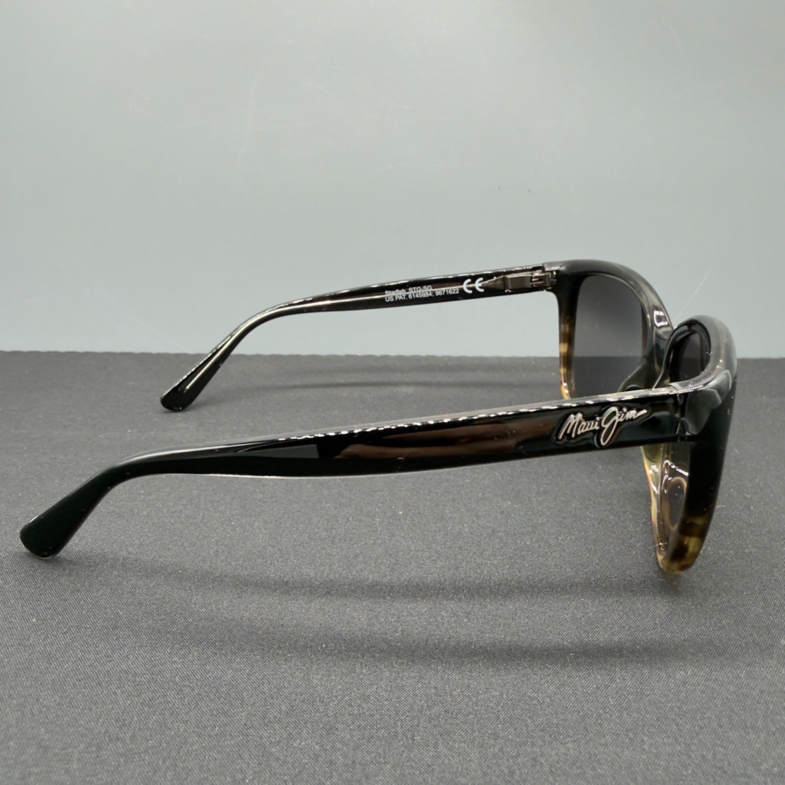 Maui Jim Starfish GS744-02T Sunglasses Black Tortoise Grey 56 16 140