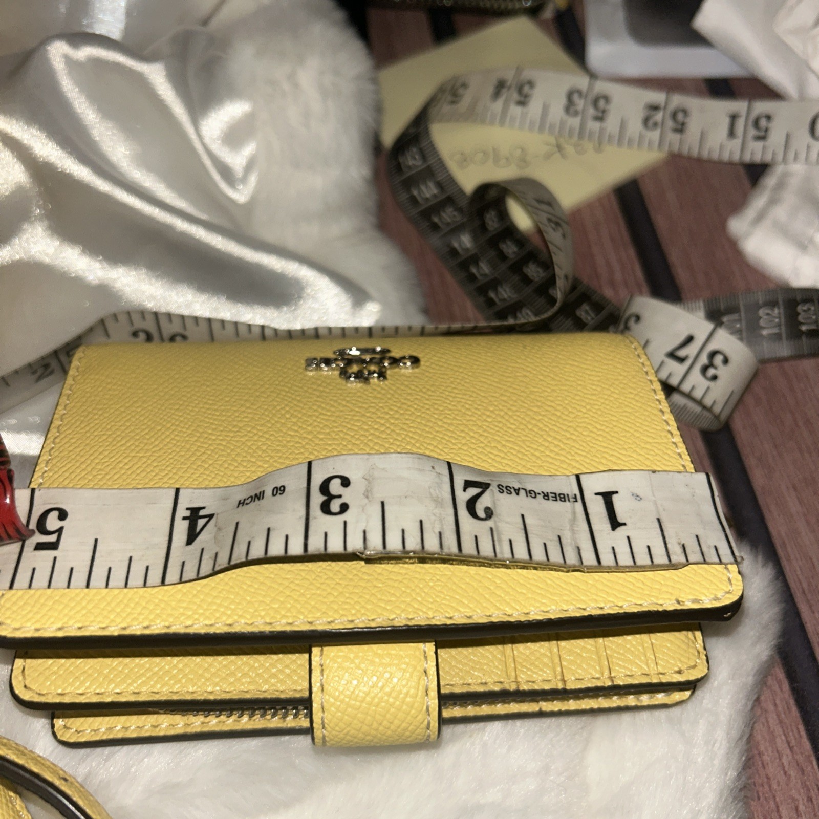 Coach 27591 Crossgrain Mini Sierra Satchel And Matching Wallet And Dust Bag