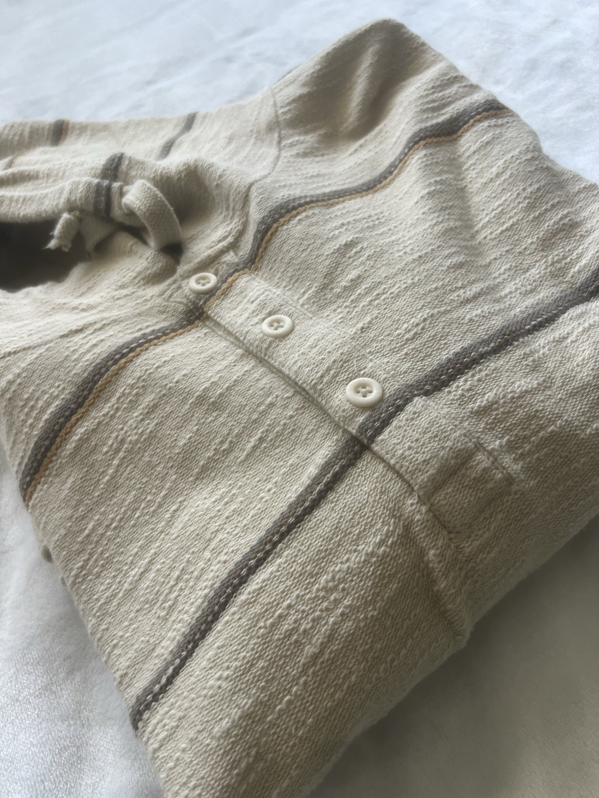 O’Neill Standard Fit Baja Pullover x Light Khaki Size M Knit Beach Lightweight