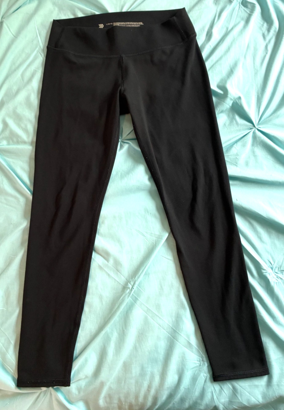 All In Motion Girls Black Leggings Large Size 10/12