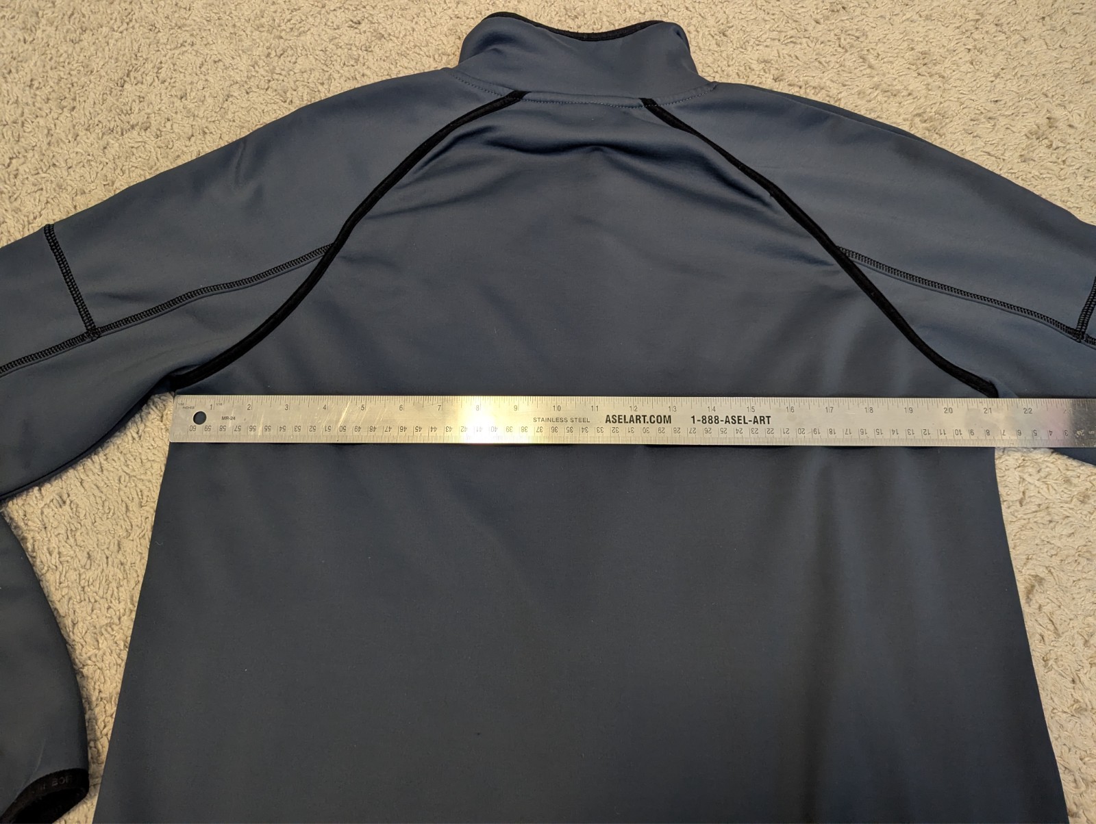 Björn Borg Men’s Full Zip Athletic Jacket Blue US Large YKK Zipper