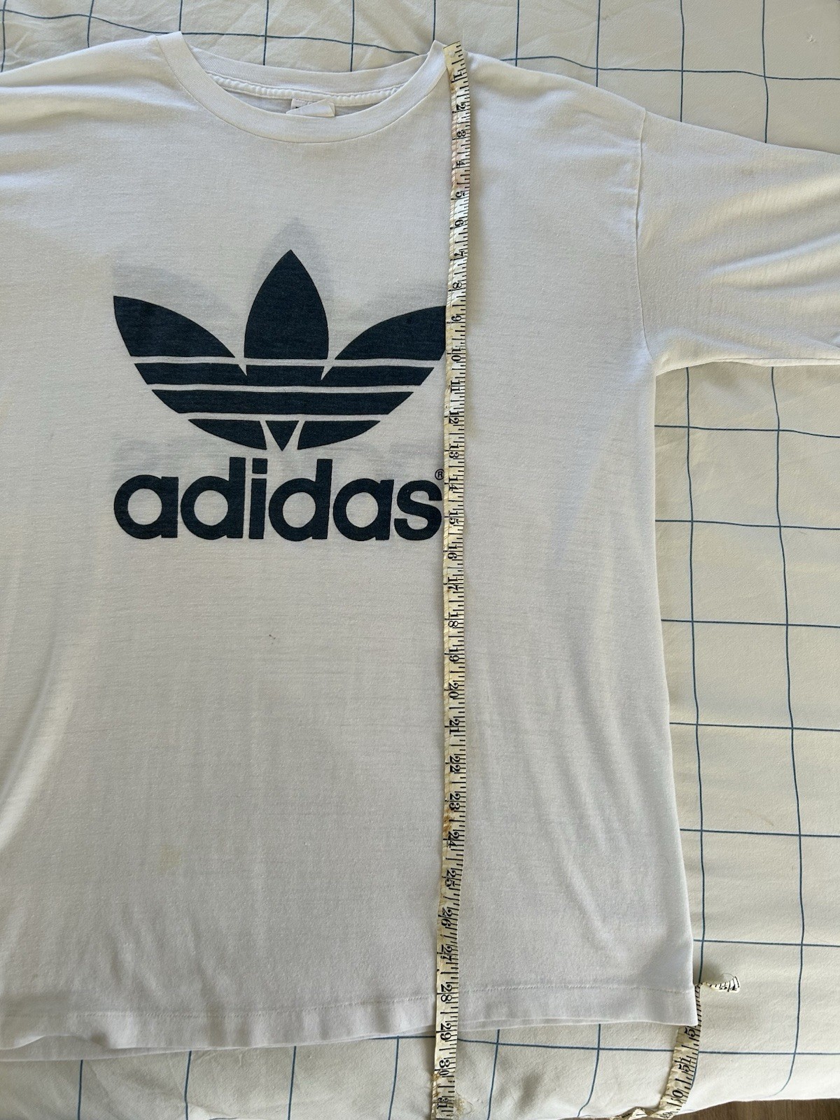 Vintage Adidas Tshirt 50/50 Poly Cotton