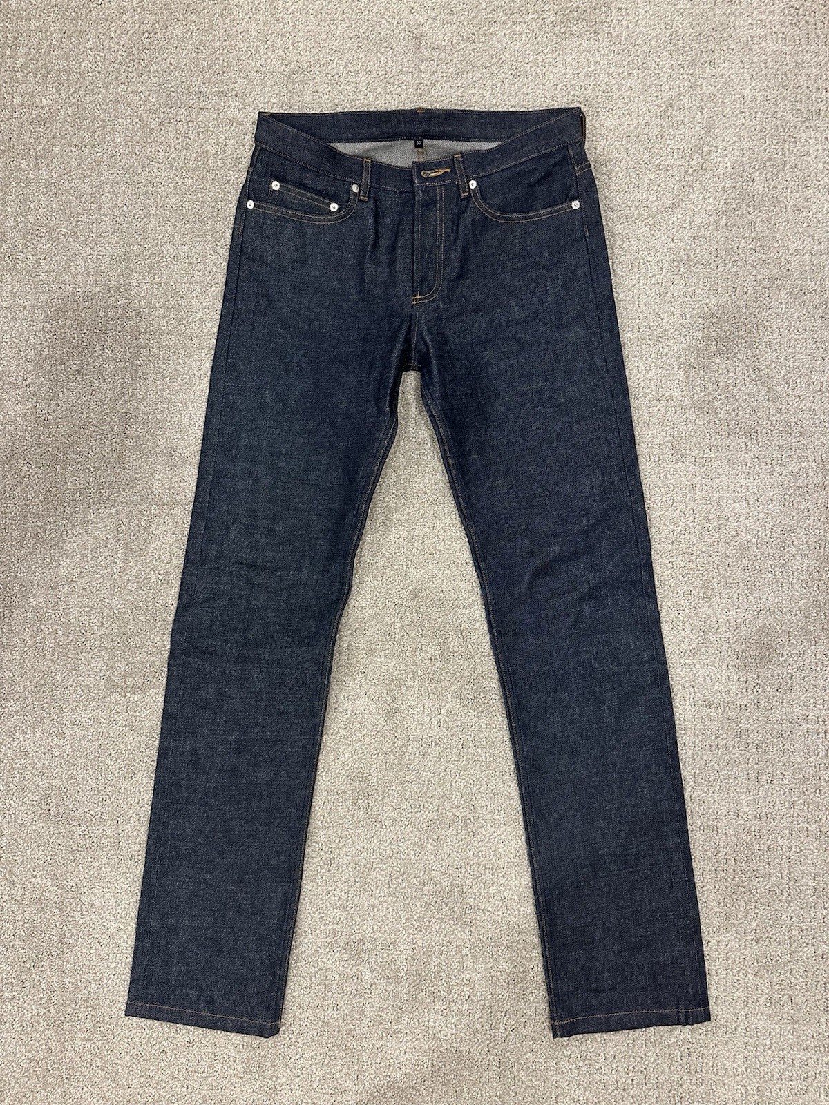APC Petit New Standard Raw Jeans Classique Selvedge Denim Size 30 Mens