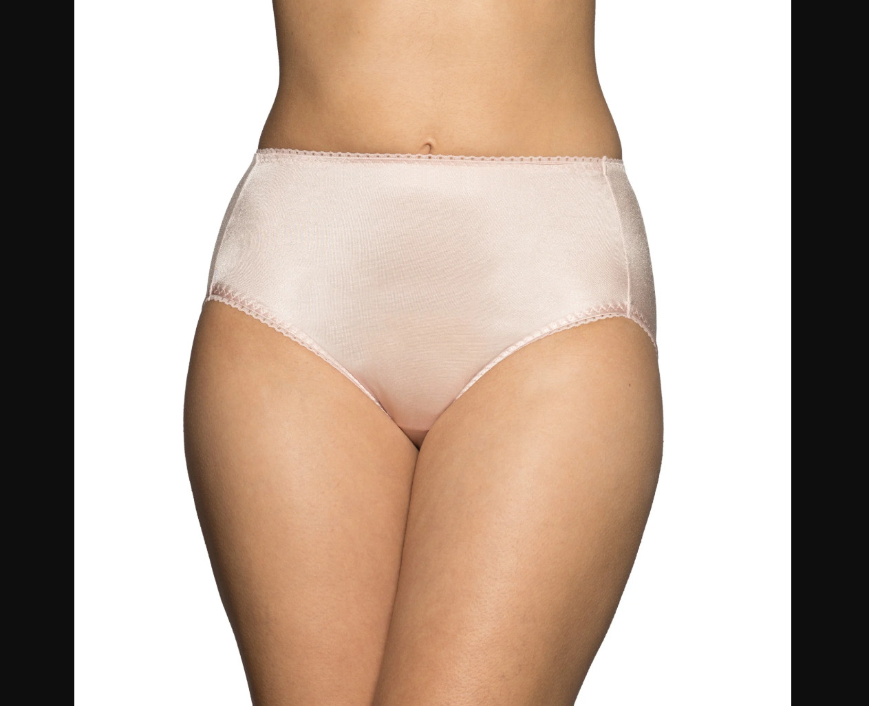 Women’s Vanity Fair Radiant Collection Undershapers Hi-Cut Brief Underwear 3 Pac