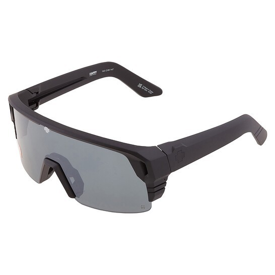 Spy MONOLITH 5050 Happy Gray Green with Black Spectra Mirror Shield Unisex