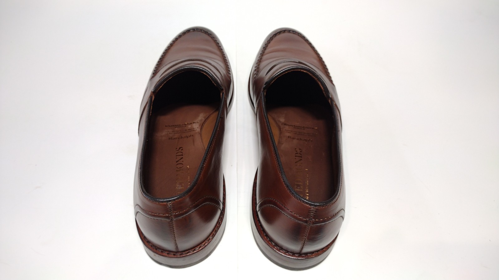 Allen Edmonds Randolph Penny Loafer – Chili – 9D (with AE shoe trees, bag, box)