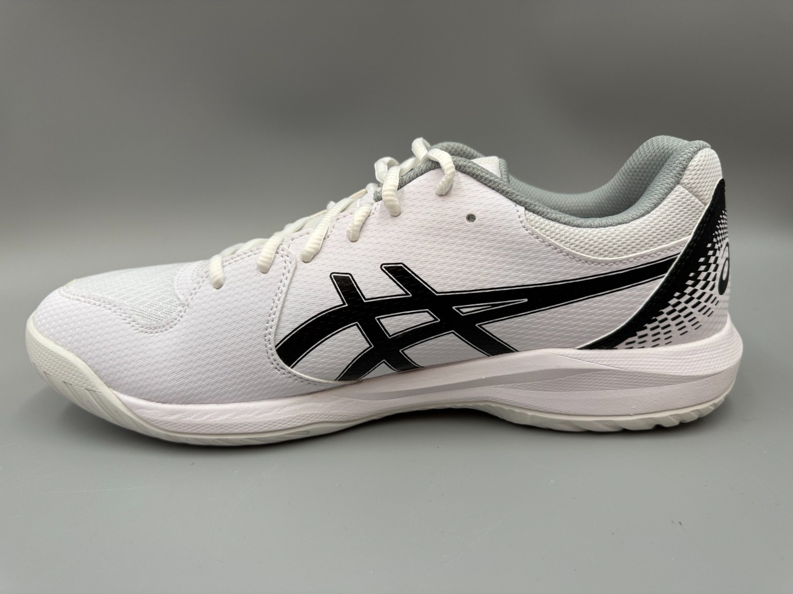 Men’s ASICS GEL-Dedicate 8 Tennis Pickleball Sneakers, White, Size 12 New w/Box