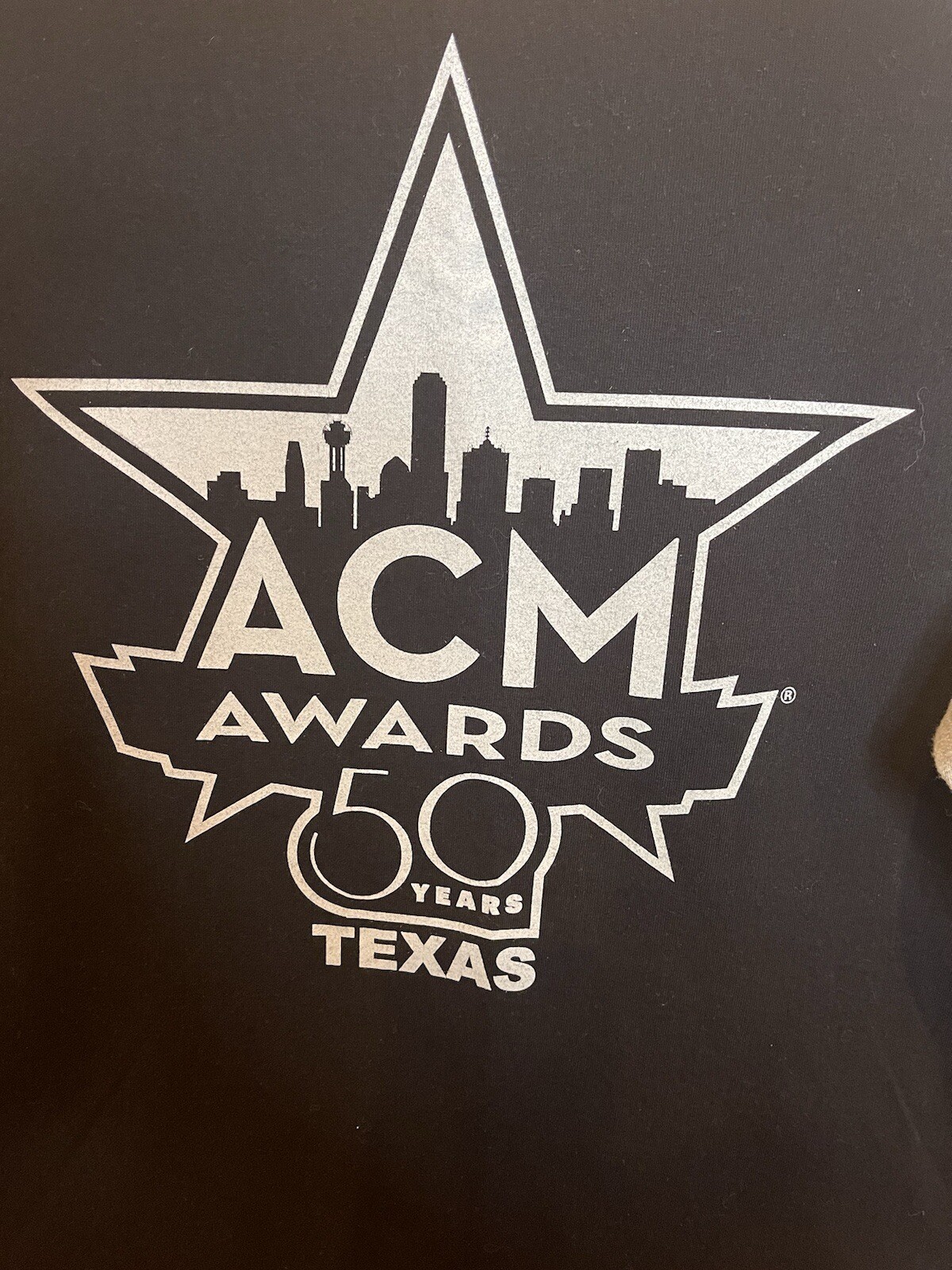 50th years ACM Academy of Country Music Awards 2XL T-Shirt AT&T Texas