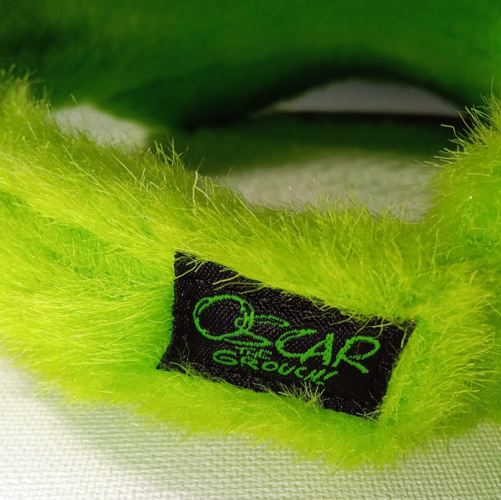 Oscar The Grouch/ Sesame Street Hot Topic Furry Visor/ Adjustable!