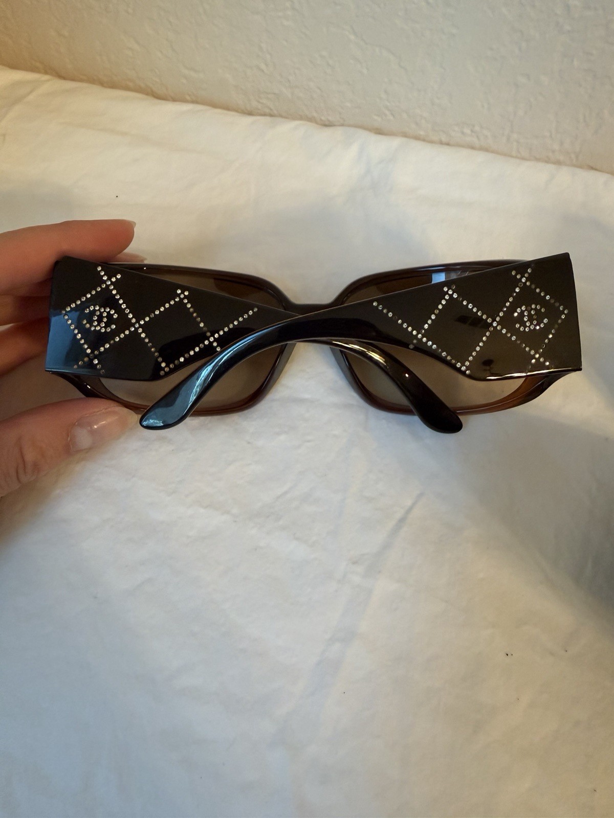 CHANEL 5080-B C.830/13 Oversized Brown Gradient Tinted UV400 Sunglasses 125mm
