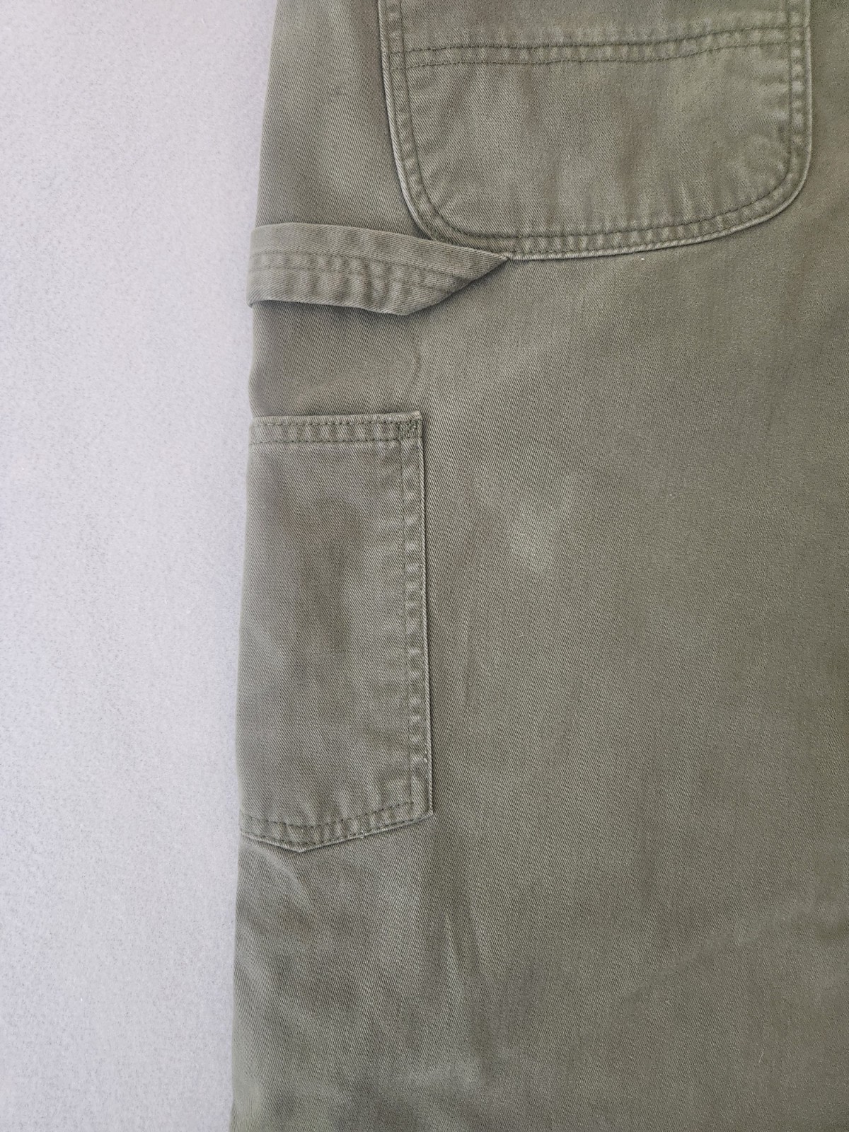 Carhartt B324 ARG Carpenter Relaxed Fit Work Pants Olive Men’s 38X32