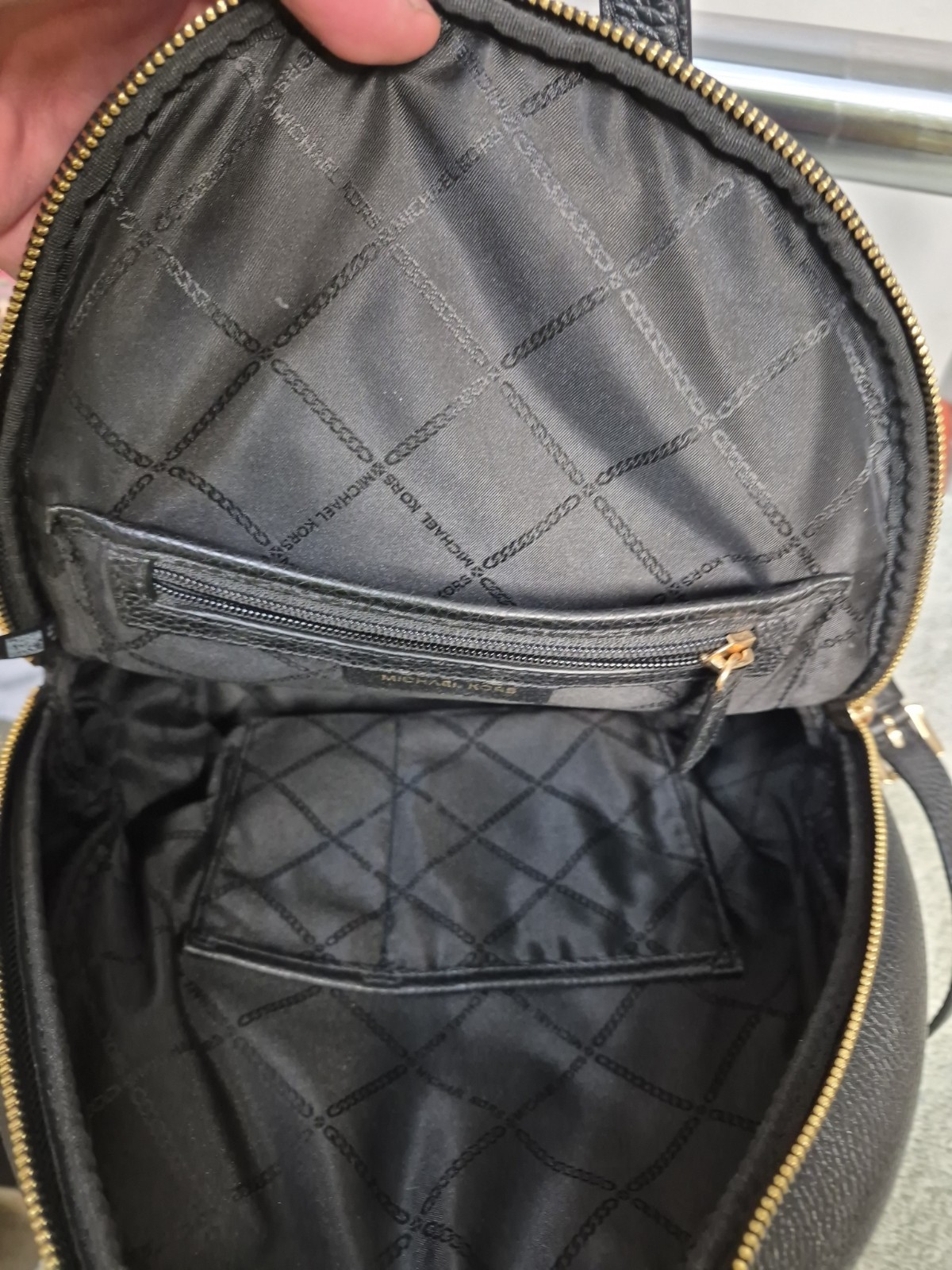 MICHAEL KORS Jaycee Medium Pebbled Leather Backpack NEW without tags