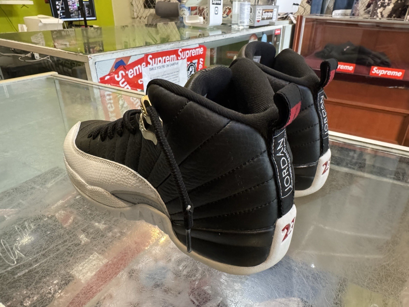 Air Jordan 12 Retro (GS) ‘Playoffs’ 2021 Size 6Y Black/White