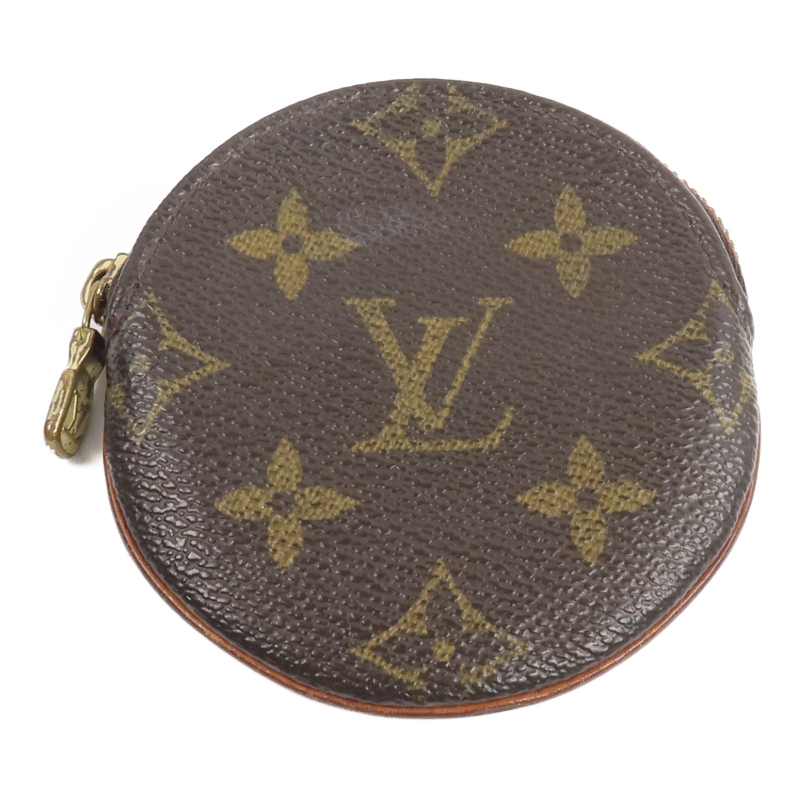 LOUIS VUITTON LV GHW Coin Case M61926 Monogram Brown