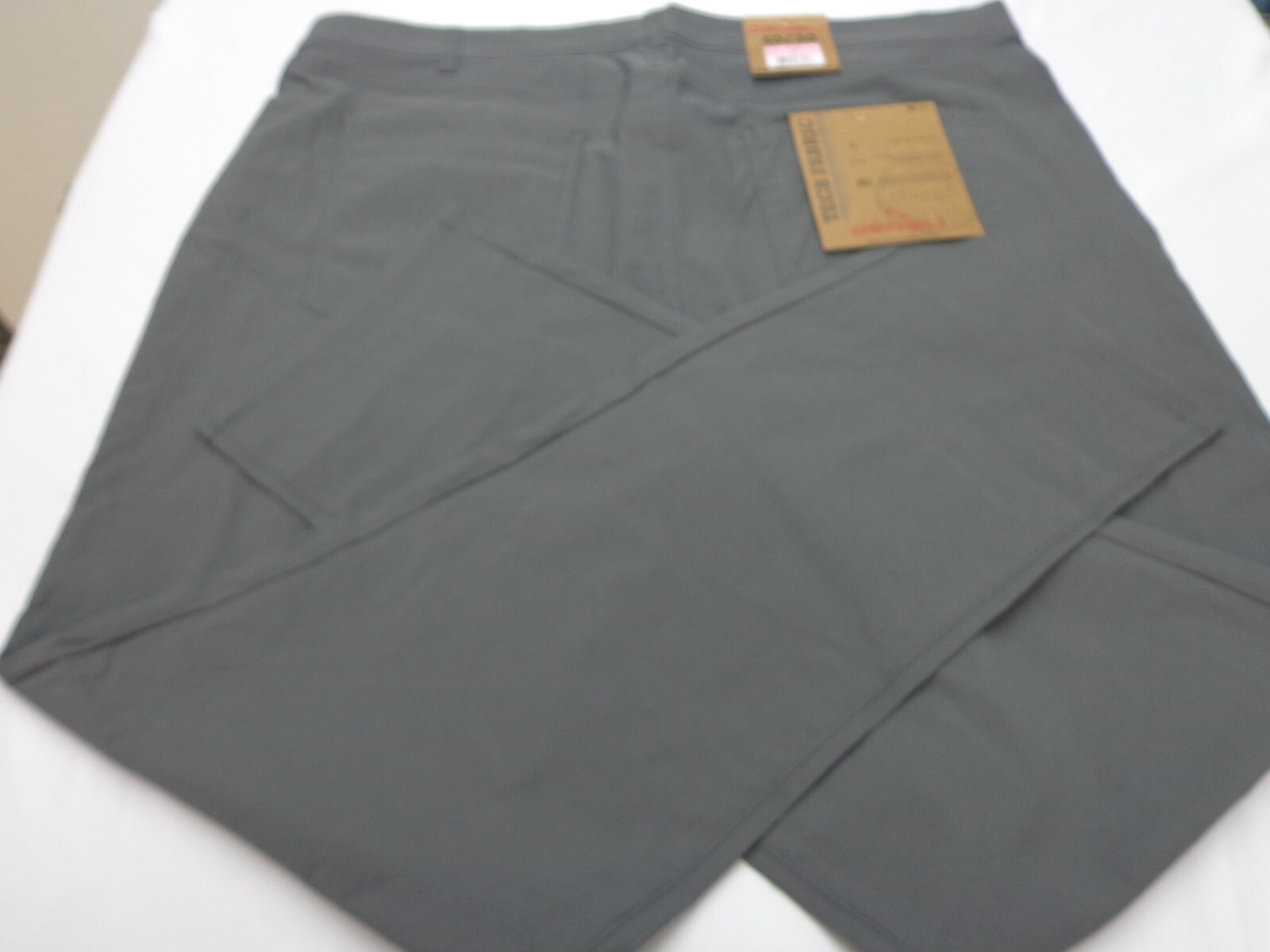 DENALI Charcoal Sky Gray Tech Fabric Stretch Pants NWT 40/30 MSRP $54