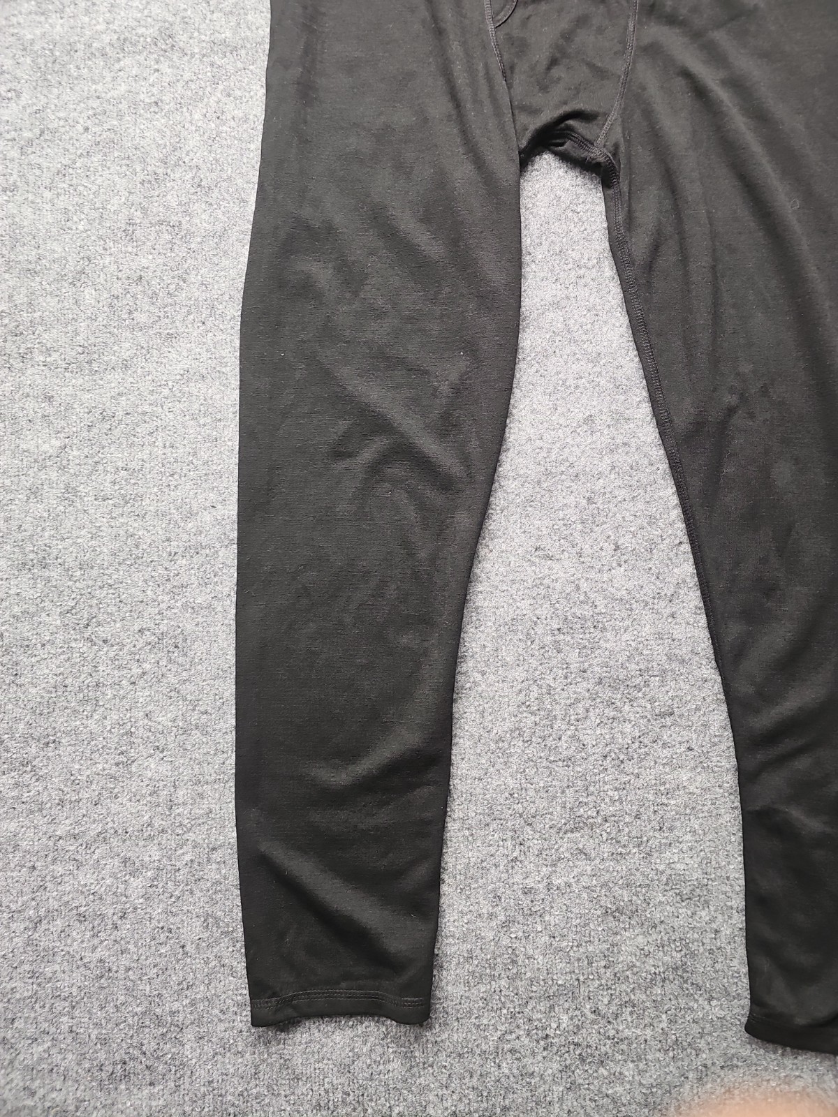 Omni-Wool Long Johns Mens “Size XXL” Black Thermal Base Layer Underwear Bottoms