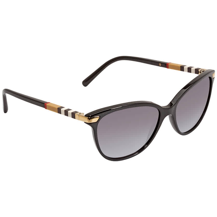 Burberry Regent Grey Gradient Cat Eye Ladies Sunglasses BE4216 30018G 57