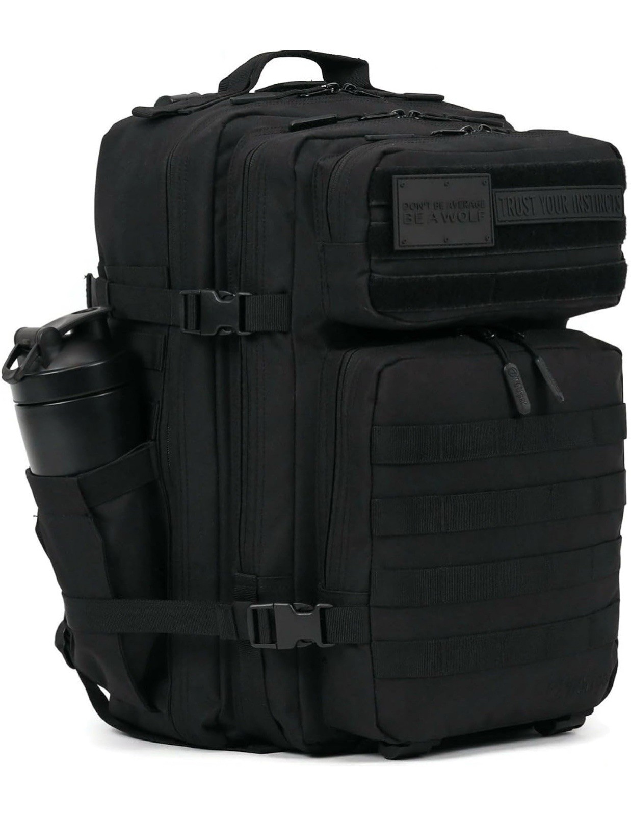 45L Backpack (Nightshade Edition) Camping, Hiking, Gym Backpack