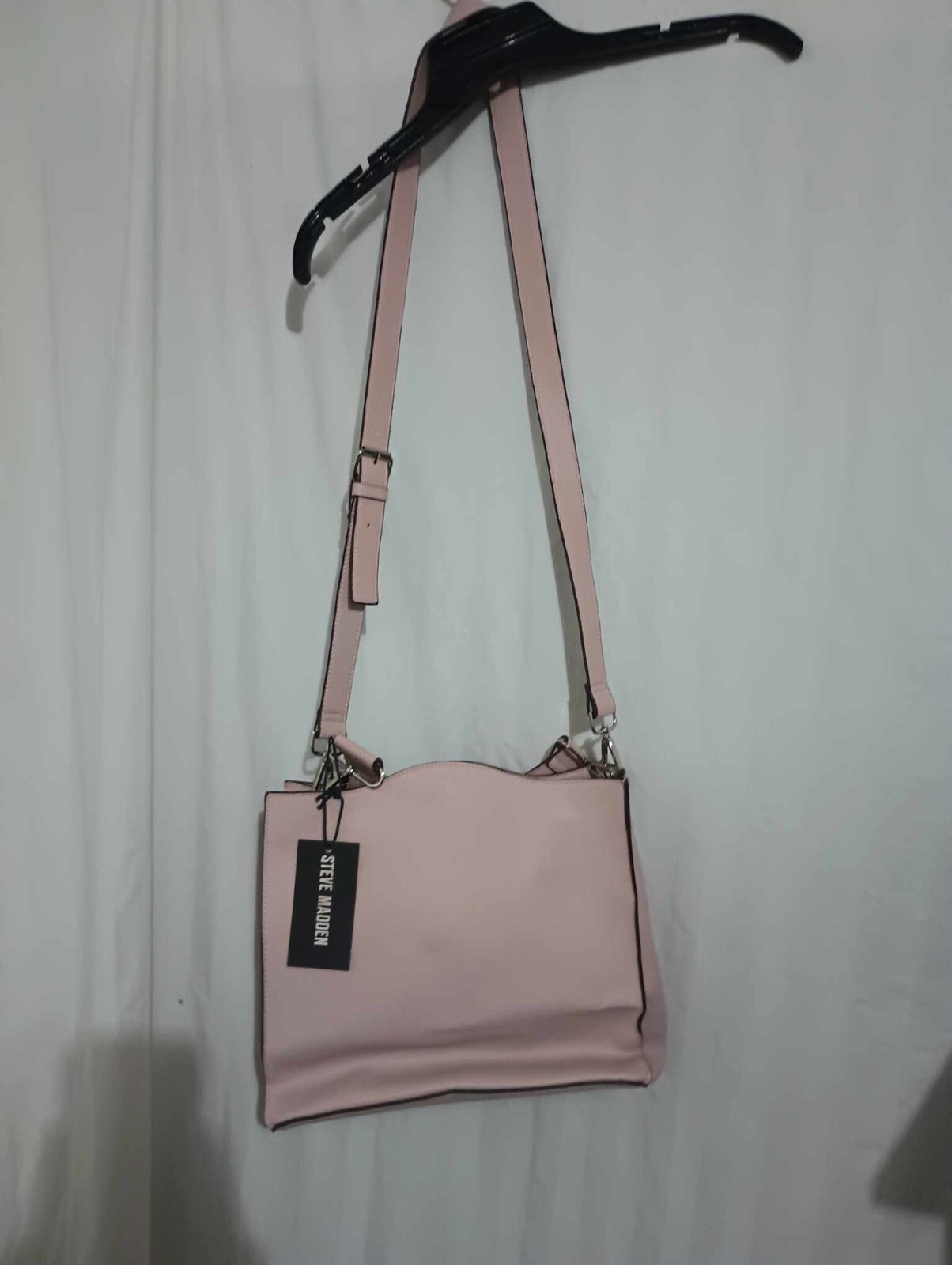 steven madden handbag pink crossbody (byt8)