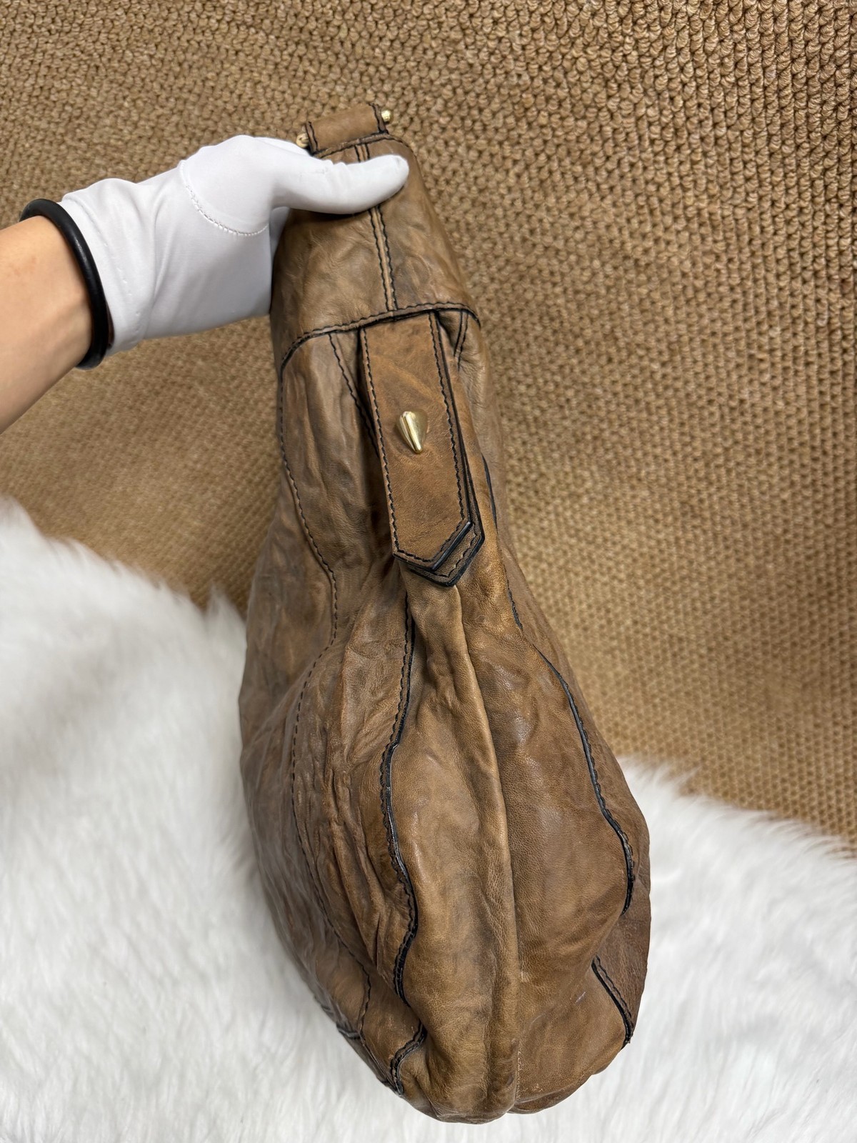 Givenchy Pre-Owned Authentic Shoulder Bag Base length 45 cm