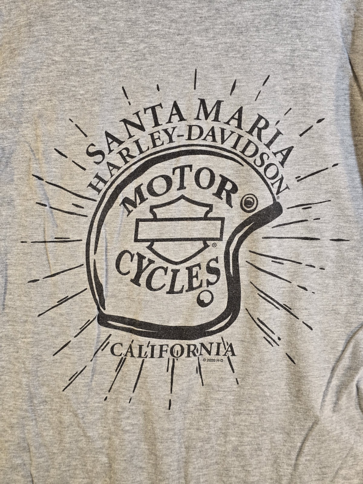 Harley-Davidson Santa Maria CA Eagle Graphic T Shirt Mens XL Biker USA