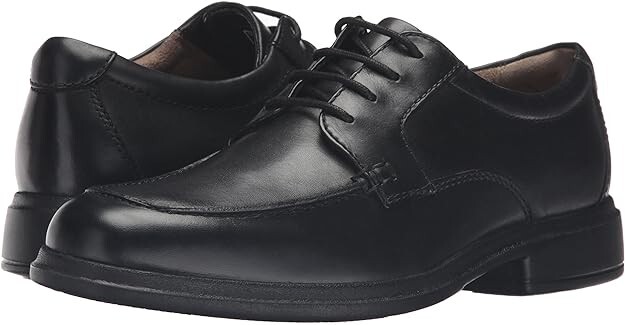 Men’s Bostonian Tifton Edge Oxford Dress Shoes, Black Leather, 13M, NIB