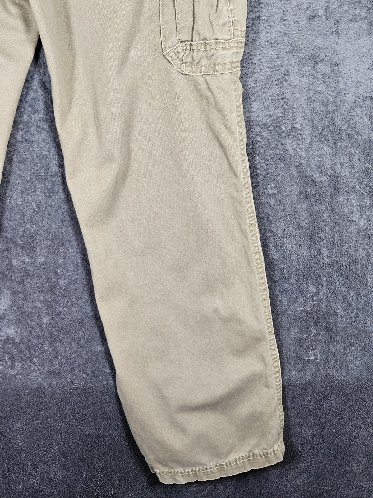 Unionbay Cargo Trousers Khaki/Brown Men’s Size W34 L34 Relaxed Workwear