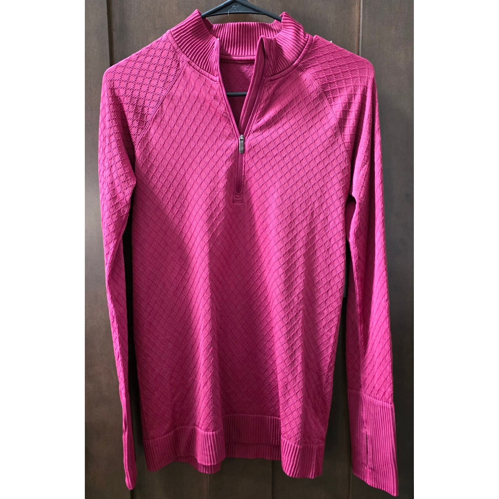 Lululemon Rest Less 1/2 Zip Pullover Star Ruby – no tag Approx Sz 6