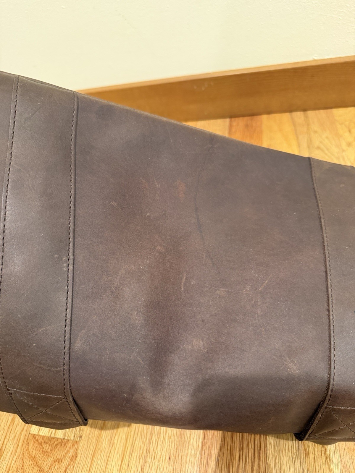 Pendleton Overnight Weekender Leather Tote Bag