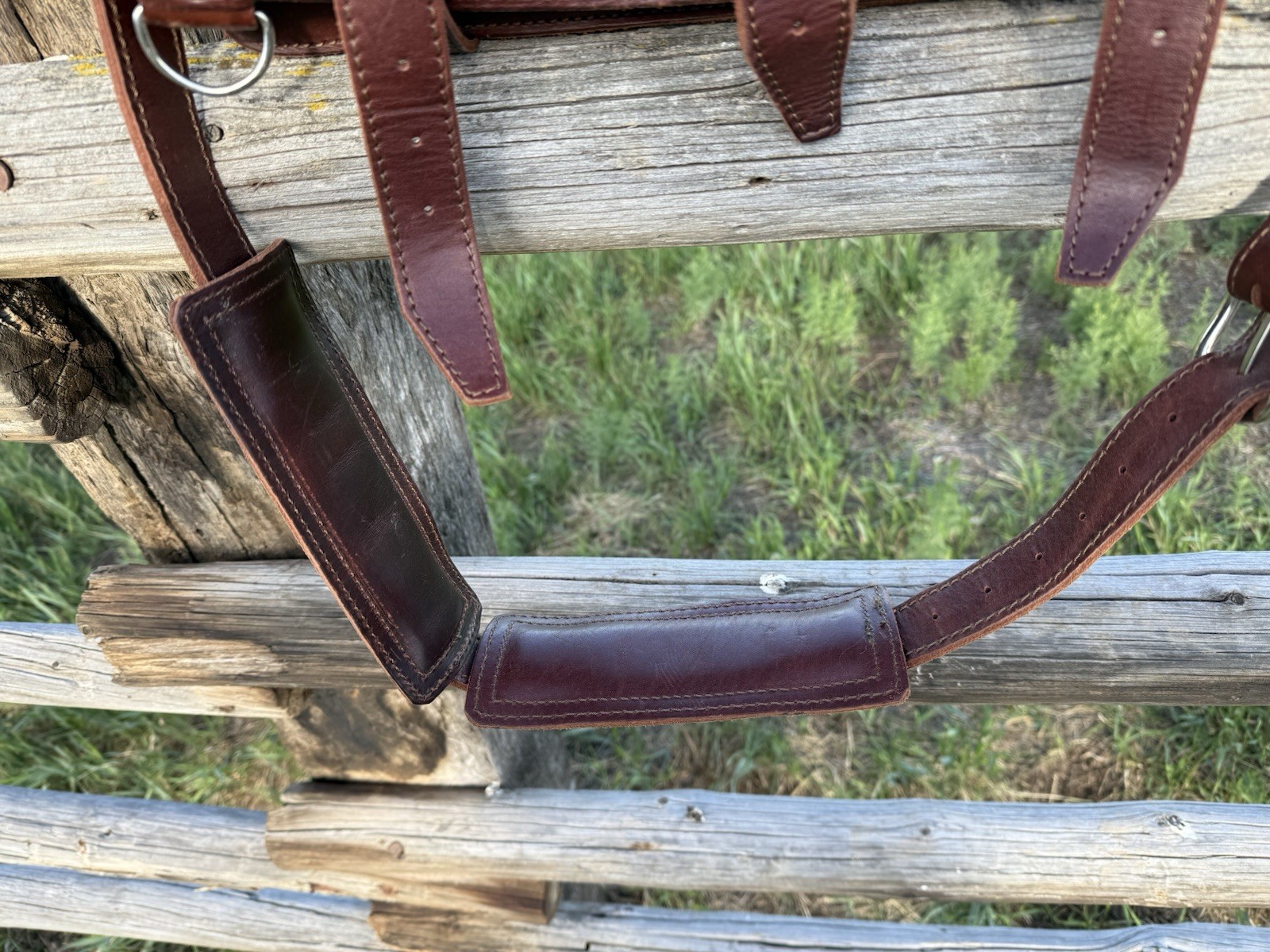 Saddleback Leather Classic Large Briefcase Chestnut RARE Shoulder Bag with Strap