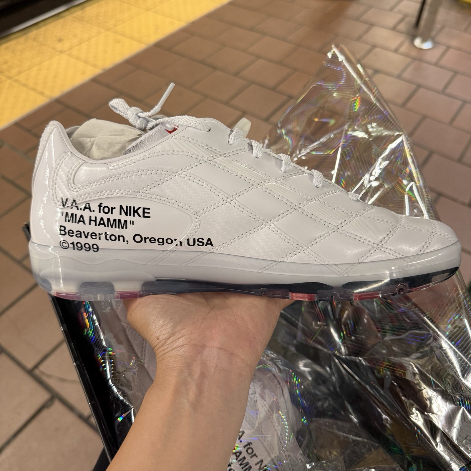 Virgil Abloh Archive × Nike Cryoshot Zoom M9 World Cup IM3886-100 Men Size 9.5