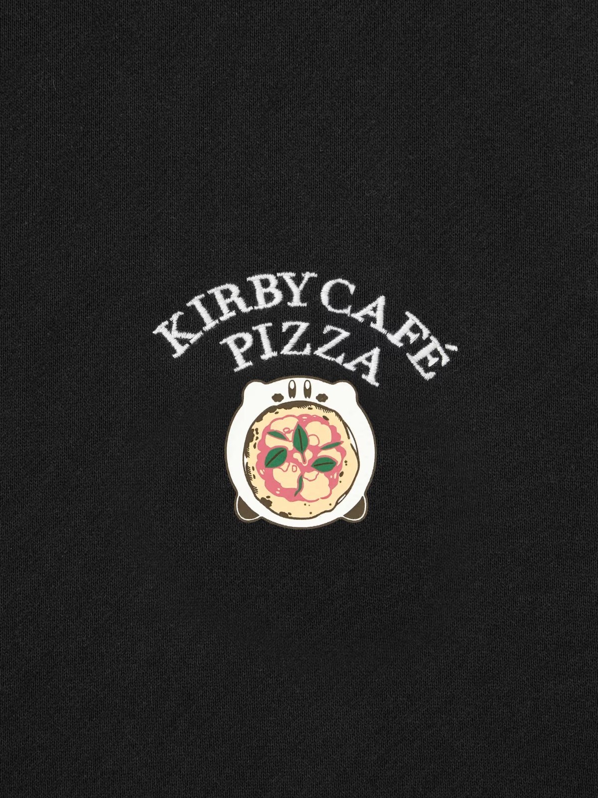 Kirby Cafe x GU Sweatshirt Pullover Black 358618 New Japan Limited 2025