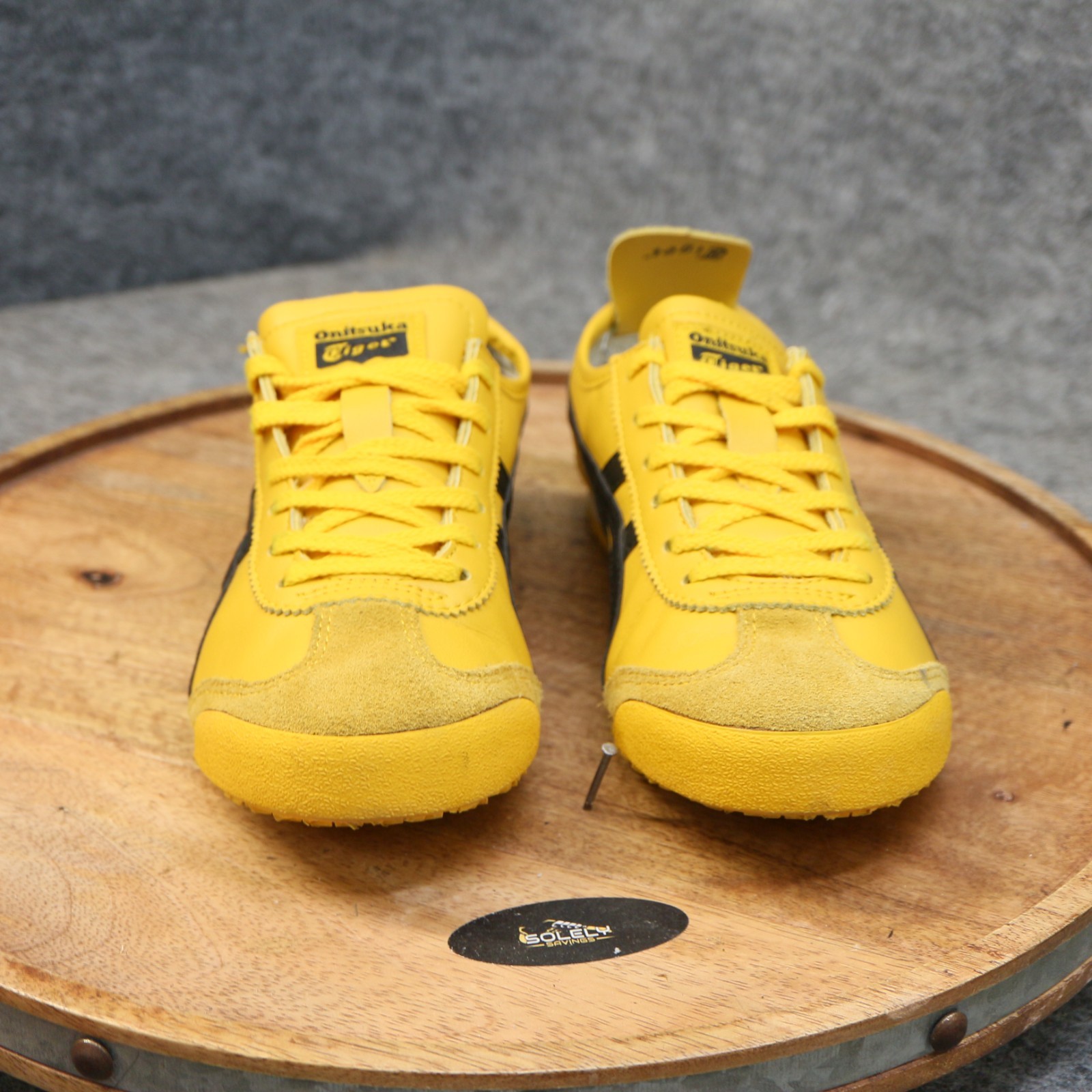 Onitsuka Tiger Mexico 66 Asics Mens Size 5.5 US Kill Bill Sneakers Yellow Black