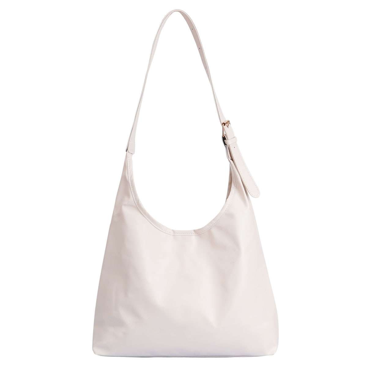 Soft PU Slouchy Bag Adjustable Strap Large Daily Shoulder Purse For Women