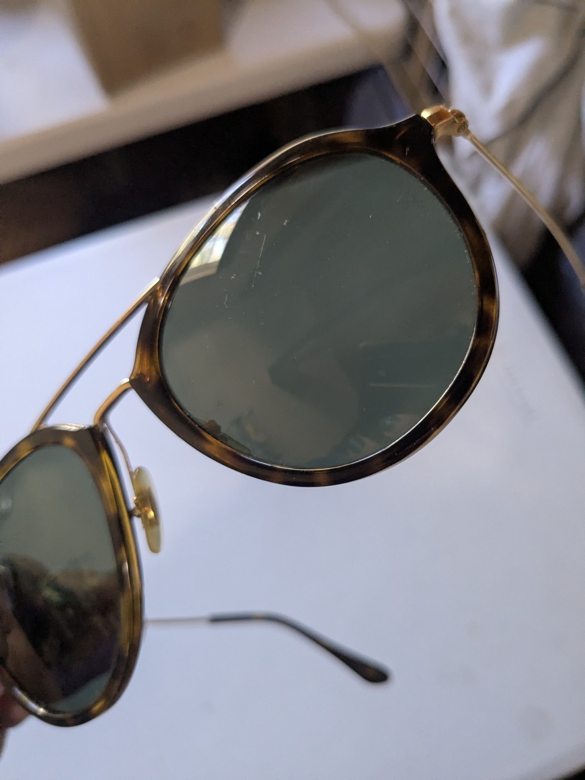 Rayban panthos Light Havana Tortoiseshell Sunglasses RB4235 710