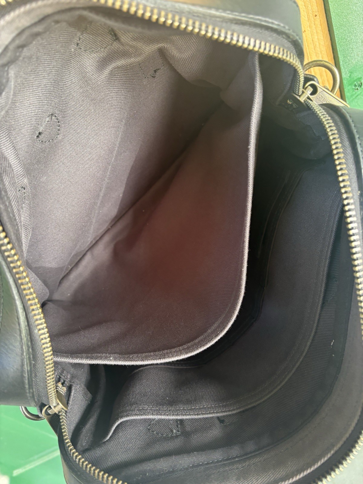 Filson 256 Original Briefcase Rugged Twill Bridal Leather USA Grey Laptop Bag