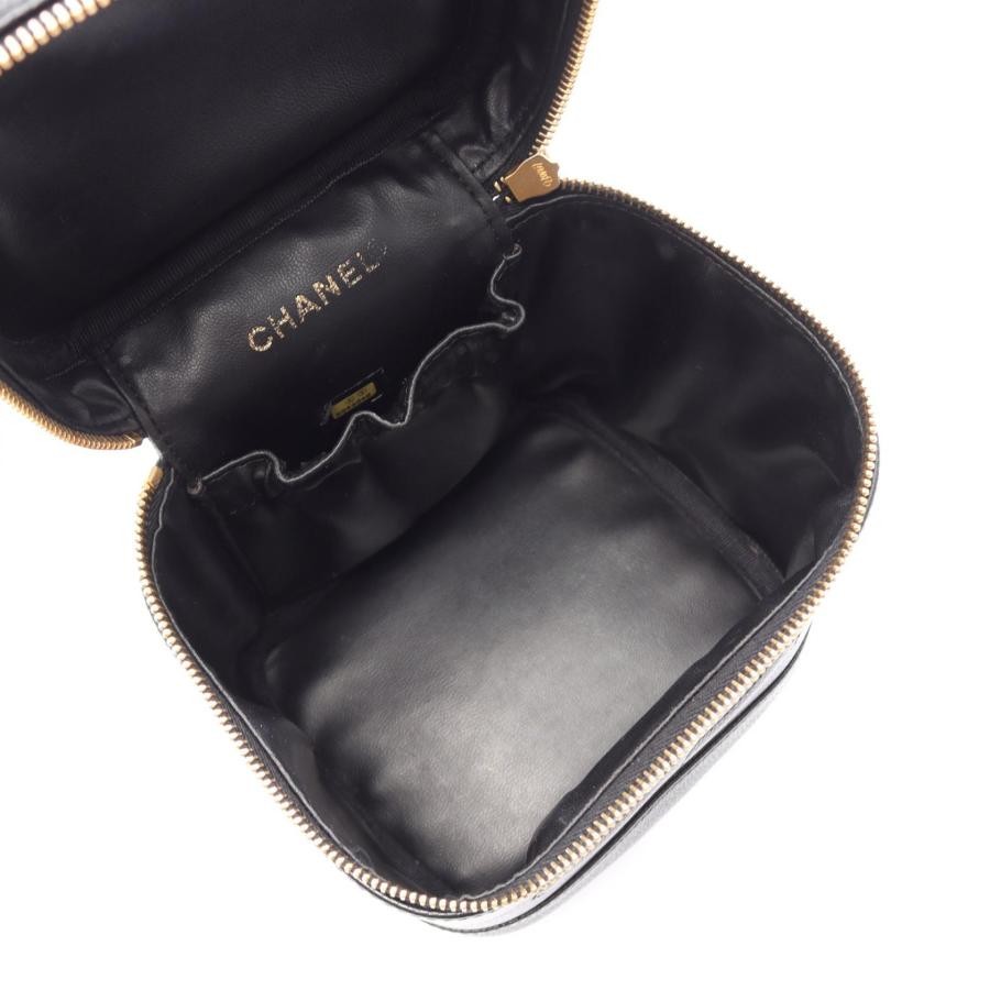 CHANEL Bag: CC Logo AO1998 Black Grained calfskin W15H17D12cm;