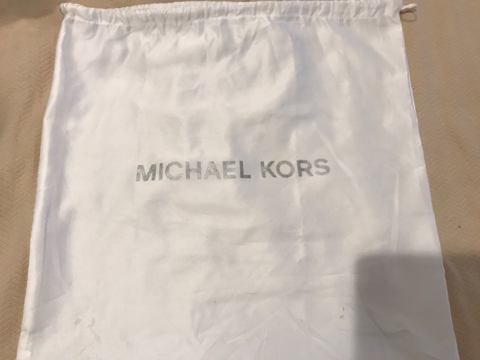 Michael Kors Saffiano Quinn Large Satchel Gold Trim